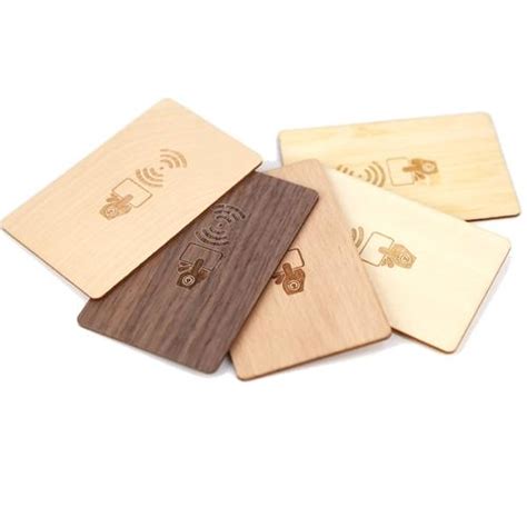 rfid wood card|eco friendly rfid card.